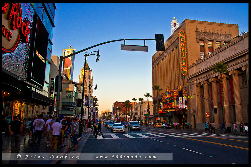 Аллея славы, Аллея звезд, Hollywood Walk of Fame, Голливудский бульвар, Hollywood Boulevard, Лос Анжелес, LA, Los Angeles, Калифорния, California, США, USA