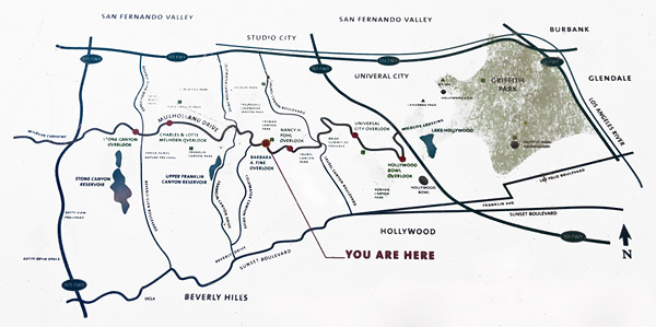 Малхолланд Драйв, Mulholland Drive, Лос Анжелес, LA, Los Angeles, Калифорния, California, США, USA