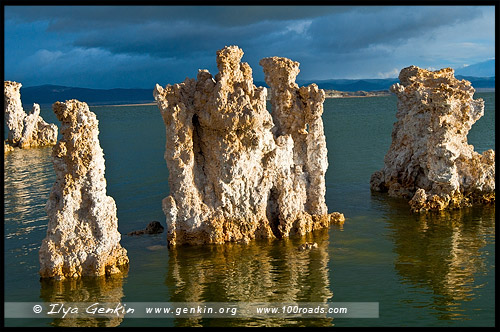 Южный туф, South Tufa, Озеро Моно, Mono Lake, Калифорния, California, СЩА, USA, Америка, America