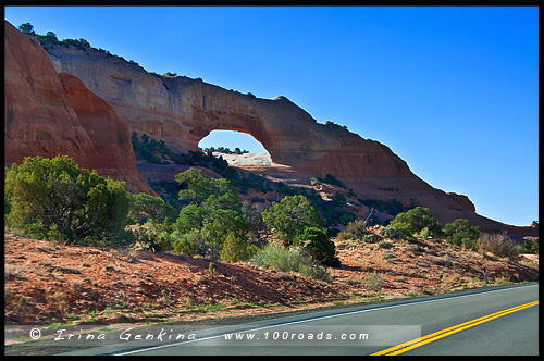 Дыра в скале, Hole in the Rock, Юта, Utah, США, USA, Америка, America