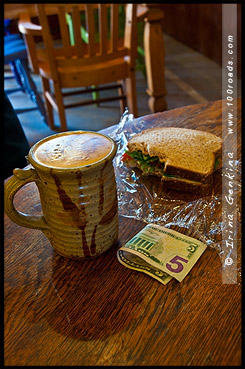 Comb Ridge Coffee, Bluff, Блаф, Юта, Utah, США, USA, Америка, America