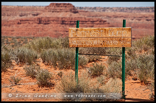 Дорога к Долине Монументов, Way to Monument Valley, Юта, Utah, США, USA, Америка, America