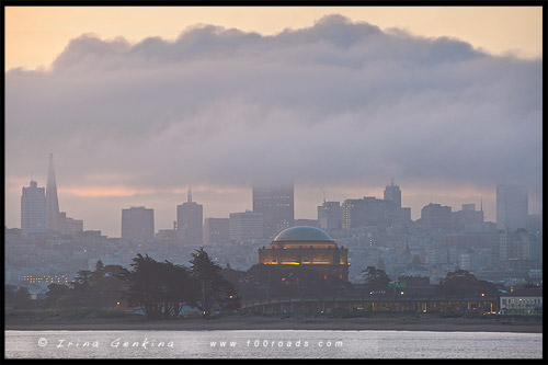 Мост Золотые Ворота, Golden Gate Bridge, Сан Франциско, San Francisco, Калифорния, California, СЩА, USA, Америка, America