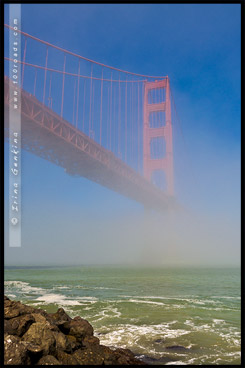 Форт Пойнт, Fort Point, Сан Франциско, San Francisco, Калифорния, California, СЩА, USA, Америка, America