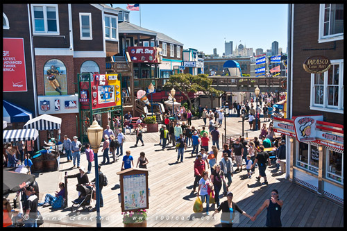 Пирс 39, Рыбацкая пристань, Fishermans Wharf, Сан Франциско, San Francisco, Калифорния, California, СЩА, USA, Америка, America