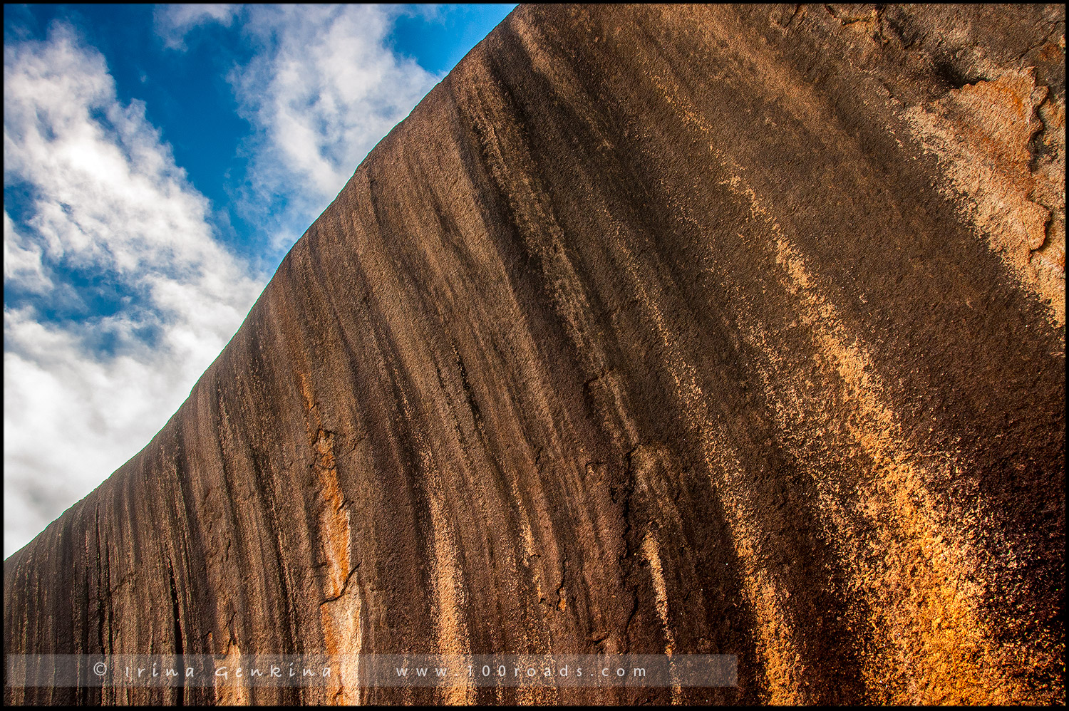 Скала «Волна» (Wave Rock), Хайден (Hyden), Западная Австралия (Western Australia)