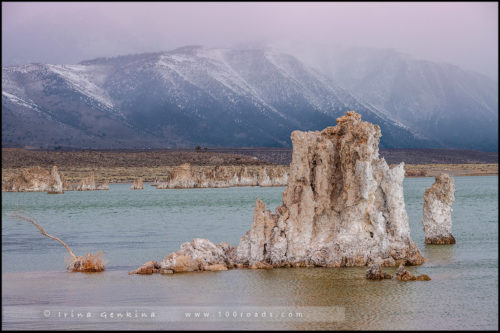 Южный туф, South Tufa, Озеро Моно, Mono Lake, Калифорния, California, СЩА, USA, Америка, America