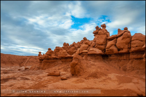 Долина Гоблинов, Goblin Valley, Юта, Utah, США, USA, Америка, America