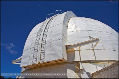 Здание 74 дюймового Рефлектора, Обсерватория Маунт-Стромло, Mount Stromlo Observatory, Канберра, Canberra, Австралийская столичная территория, ACT, Австралия, Australia