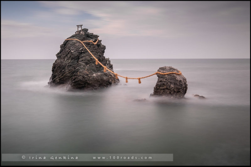 Meoto-Iwa, Wedded Rocks, Скалы-супруги, Меото-Ива, 夫婦岩, Мие, Миэ, Mie, 三重県, Japan, Япония, 日本