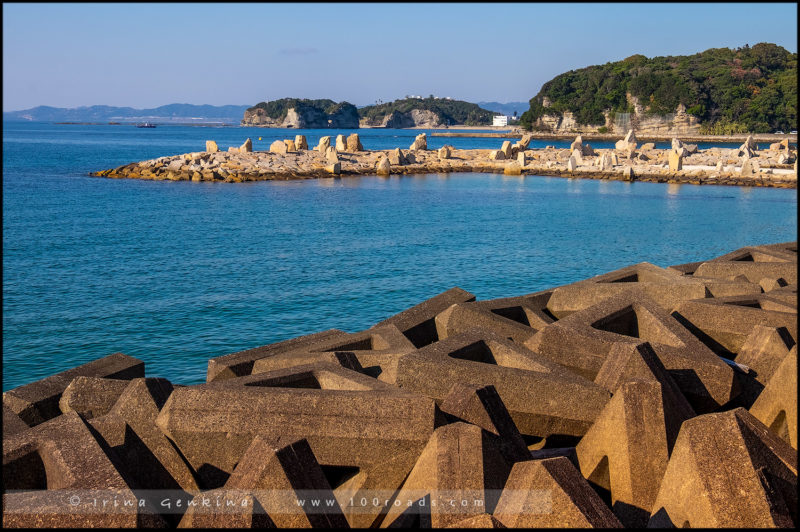 Сирахама (Shirarahama /白浜町) , полуостров Кии (紀伊半島), Япония