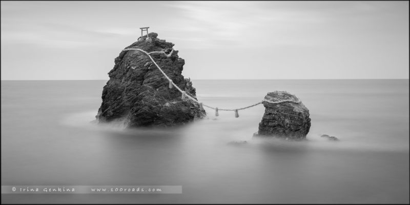 Meoto-Iwa, Wedded Rocks, Скалы-супруги, Меото-Ива, 夫婦岩, Мие, Миэ, Mie, 三重県, Japan, Япония, 日本