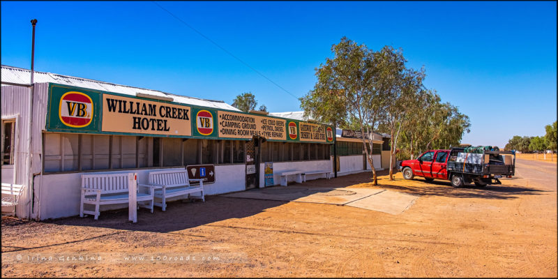 Уильям Крик, William Creek, Трасса Однадатта, Oodnadatta Track, Южная Австралия, South Australia, Аутбэк, Outback