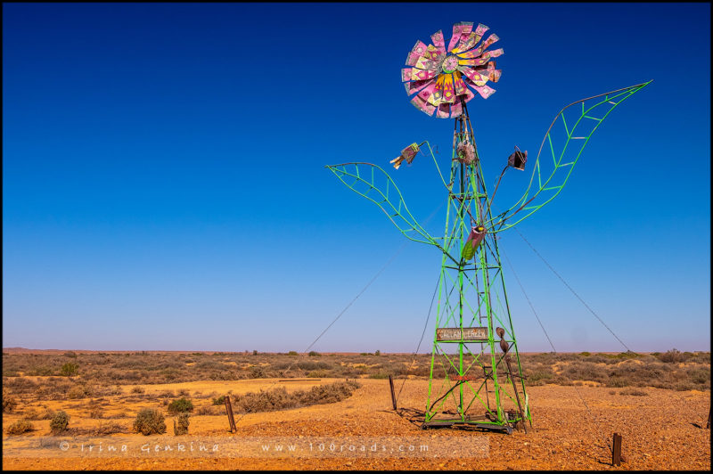 Гигантская скульптура полевого цветка﻿, Парк скульптур «Мутония» (Mutonia Sculpture Park)