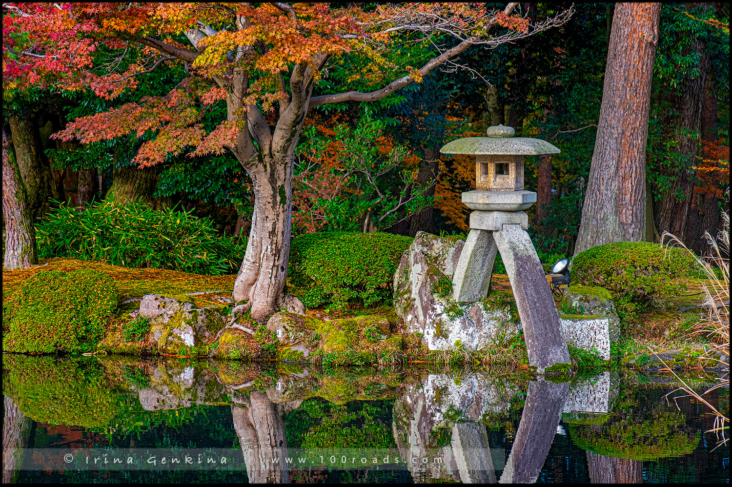 Сад Кэнроку-эн (Kenroku-en/兼六園) - Канадзава (Kanazawa)