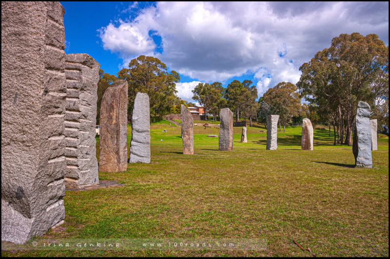 Стоящие камни, Standing Stones, Глен Иннес, Glen Innes, Новая Англия, New England, Новый Южный Уэльс, New South Wales, NSW, Австралия, Australia